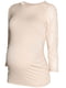 Блуза для вагітних світло-бежева | 5878007
