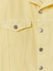 Куртка джинсова жовта | 5878367 | фото 2
