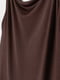 Сукня в білизняному стилі темно-коричнева | 5878714 | фото 2