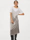 Сукня в білизняному стилі світло-сіра | 5879211