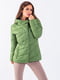 Куртка зеленая стеганая | 5882239 | фото 3