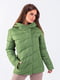 Куртка зеленая стеганая | 5882239 | фото 4