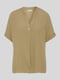 Блуза кольору хакі | 5808701 | фото 4