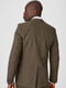 Пиджак коричневый в клетку | 5808955 | фото 2