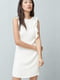 Платье-футляр белое | 5898408 | фото 2