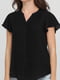 Блуза черная в полоску | 5898437 | фото 3