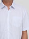 Рубашка белая в полоску | 5898506 | фото 4