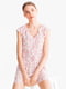 Блуза світло-рожева з квітковим принтом | 5898800 | фото 3