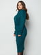 Сукня-светр смарагдового кольору | 5902857 | фото 3