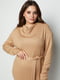 Платье-свитер песочного цвета | 5902858 | фото 2