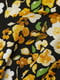 Блуза для вагітних чорна в квітковий принт | 5903447 | фото 2