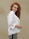 Блуза біла з малюнком | 5903974 | фото 5