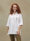 Блуза біла з принтом | 5903979 | фото 2