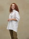 Блуза біла з принтом | 5903979 | фото 6