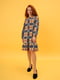 Сукня А-силуету різнобарвна в клітинку з воланом | 5903938 | фото 5