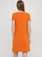 Платье-футболка оранжевое | 5899185 | фото 2