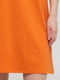 Платье-футболка оранжевое | 5899185 | фото 4
