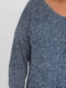 Пуловер синий | 5899196 | фото 4