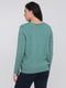 Пуловер зеленый | 5899409 | фото 3