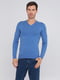 Пуловер блакитний | 5899453 | фото 2