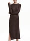 Сукня-светр коричнева | 5904117 | фото 2