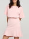 Платье-футляр розовое | 5904208