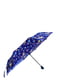 Зонт-полуавтомат фиолетовый в принт | 5904929 | фото 2