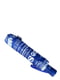 Зонт-полуавтомат синий в принт | 5904938 | фото 2