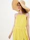 Сукня А-силуету жовта | 5899627 | фото 2
