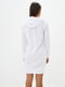 Платье-худи белое | 5899711 | фото 3