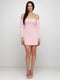 Платье А-силуэта розовое | 5899958 | фото 2