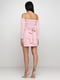 Платье А-силуэта розовое | 5899958 | фото 3