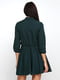 Платье А-силуэта зеленое | 5900022 | фото 3