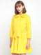 Платье А-силуэта желтое | 5900030 | фото 2