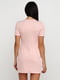 Платье-футболка розовое | 5900062 | фото 3