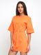 Платье-футляр оранжевого цвета | 5900090 | фото 2