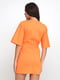 Платье-футляр оранжевого цвета | 5900090 | фото 3