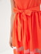 Сукня А-силуету помаранчева | 5900133 | фото 4