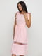 Платье А-силуэта розовое | 5900136 | фото 2