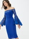Платье синее | 5900157 | фото 2