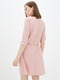 Сукня А-силуету рожева | 5900206 | фото 3
