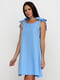 Платье А-силуэта голубое | 5900214 | фото 2