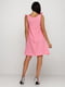 Платье А-силуэта розовое | 5900221 | фото 3