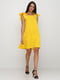 Платье А-силуэта желтое | 5900223 | фото 2
