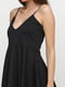Платье А-силуэта черное | 5900281 | фото 2