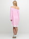 Платье А-силуэта розовое | 5900320 | фото 2