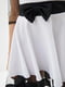 Сукня А-силуету біло-чорна | 5900399 | фото 4