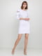 Сукня-футляр біла | 5900448 | фото 2