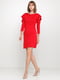 Платье-футляр красное | 5900449 | фото 2