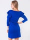 Платье-футляр синее | 5900451 | фото 2